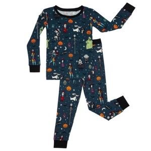 NWT Little Sleepies Nightmare Before Christmas 💀🎃 Pajama Set size 5-6